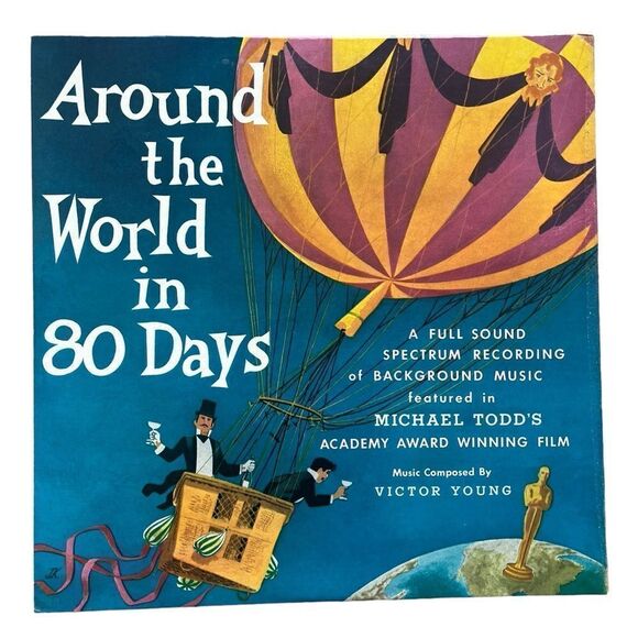 RARE VICTOR YOUNG AROUND THE WORLD IN 80 DAYS LP SOUNDTRACK VINYL RECORD - Picture 6 of 12